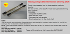 2023 01-05 2nd Chance Collapsible Steering Shaft